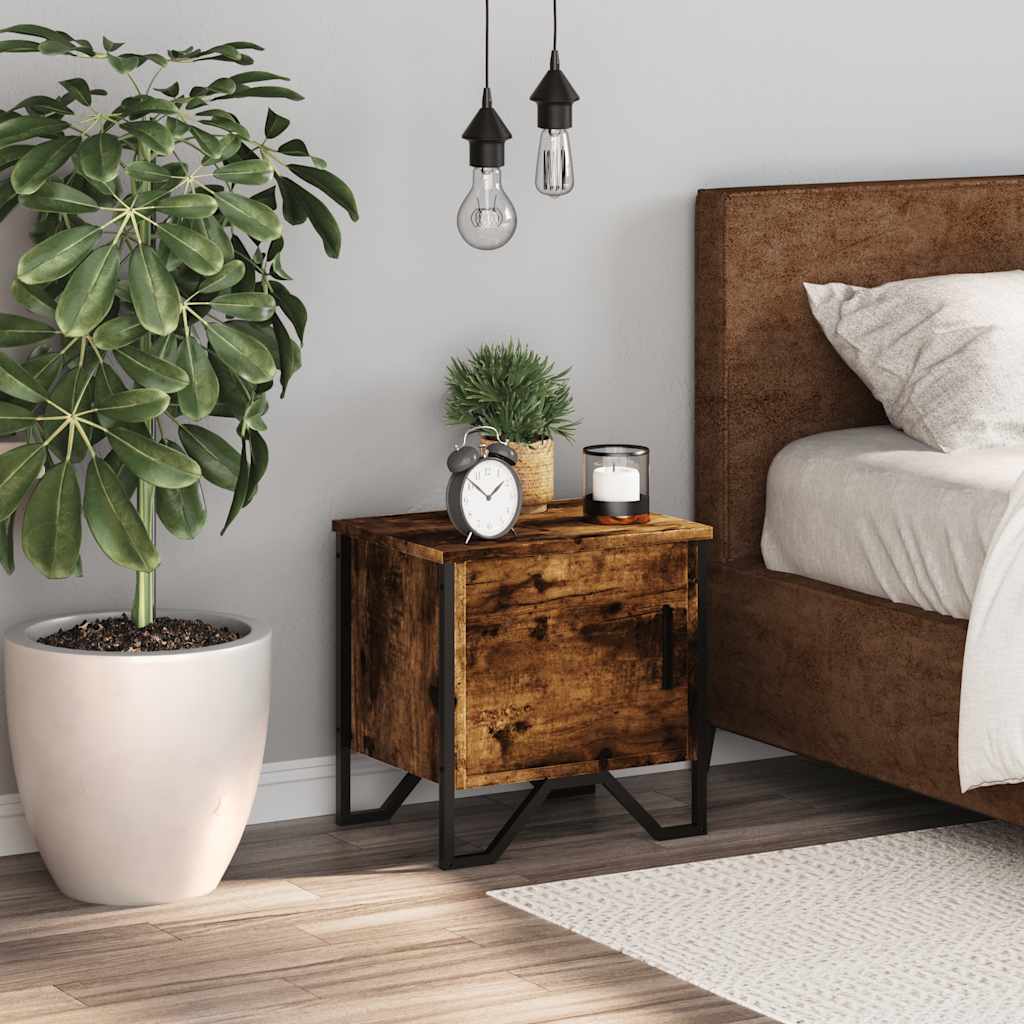 Bedside Cabinet 40X30X40 Cm Engineered Wood