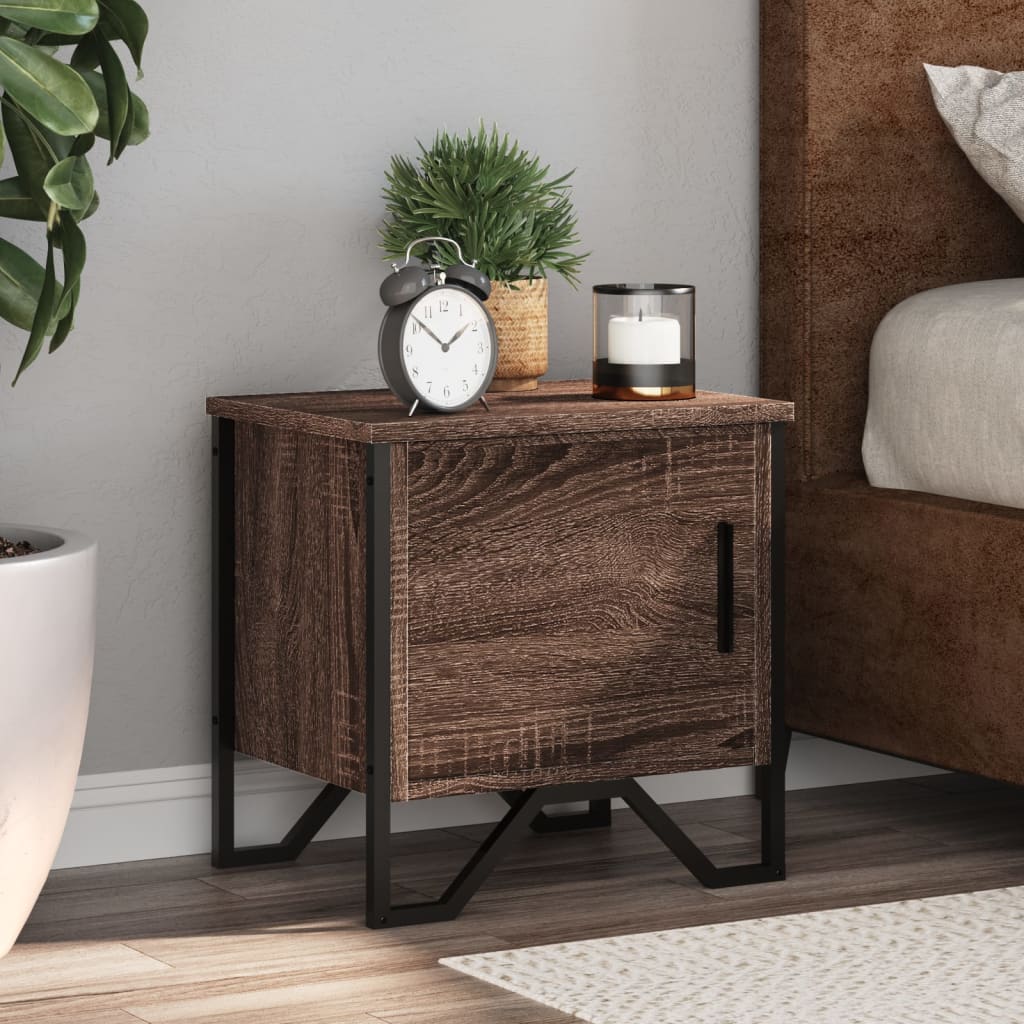 Bedside Cabinet 40X30X40 Cm Engineered Wood