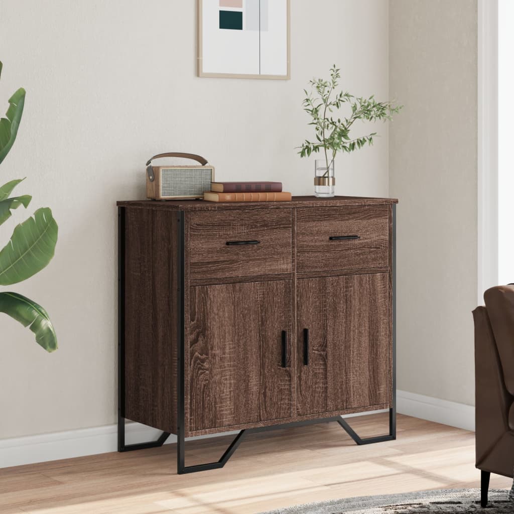 Sideboard 79.5X35.5X74.5 Cm Engineered Wood