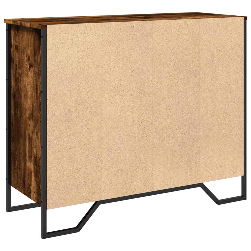 Sideboard 91X35.5X74.5 Cm Engineered Wood