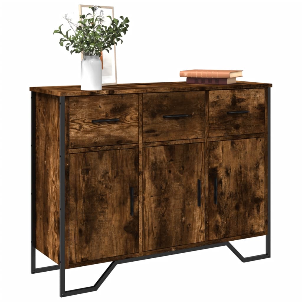 Sideboard 97X32.5X74.5 Cm Engineered Wood