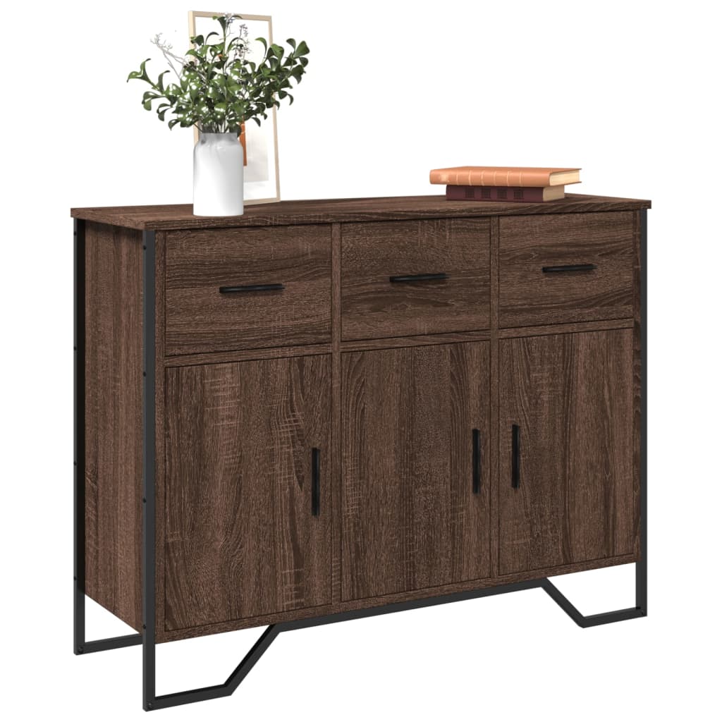 Sideboard 97X32.5X74.5 Cm Engineered Wood