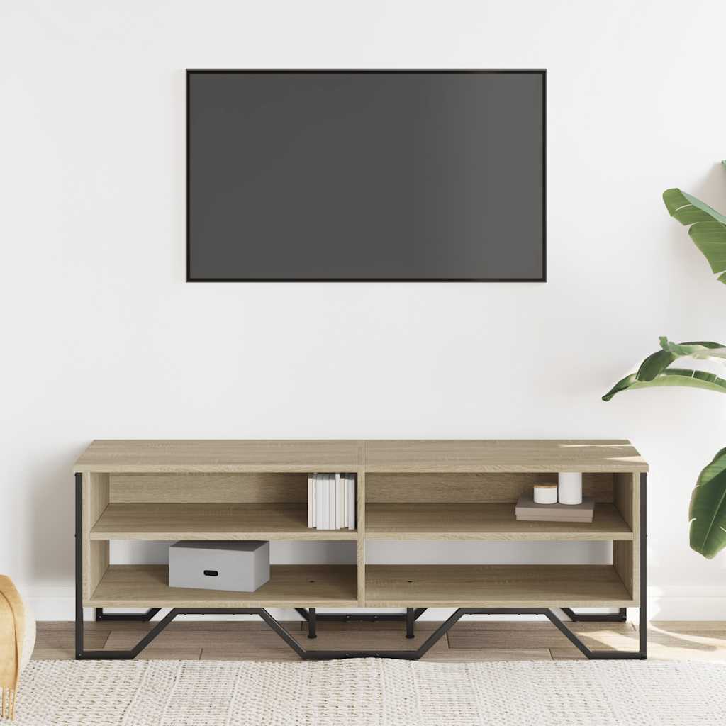 Tv Cabinet 122X34X41 Cm Engineered Wood