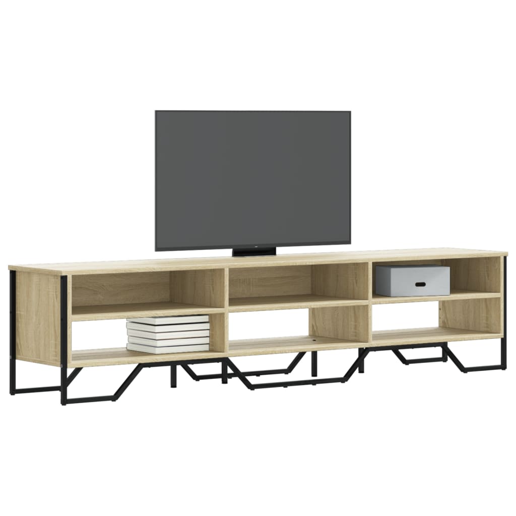 Tv Cabinet 122X34X41 Cm Engineered Wood