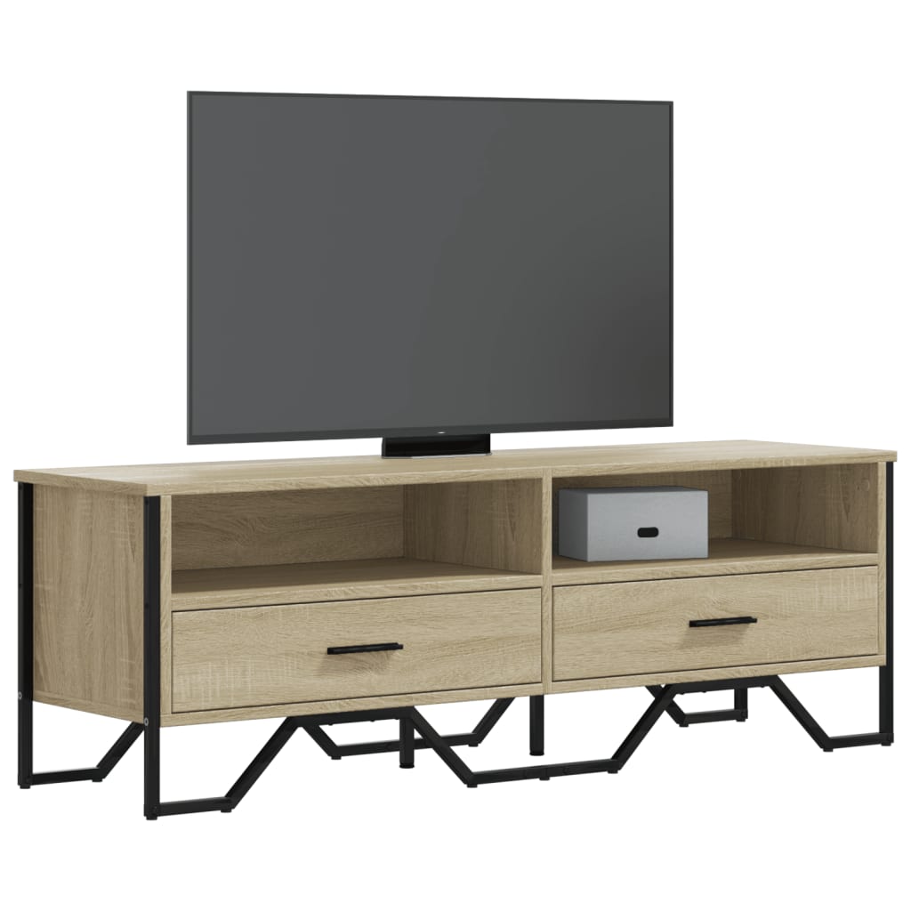 Tv Cabinet 122X34X41 Cm Engineered Wood