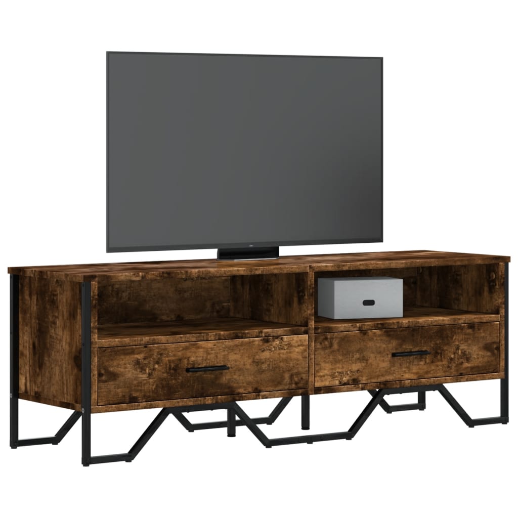 Tv Cabinet 122X34X41 Cm Engineered Wood