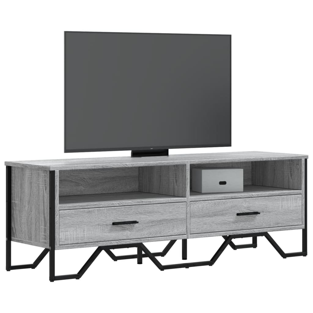 Tv Cabinet 122X34X41 Cm Engineered Wood