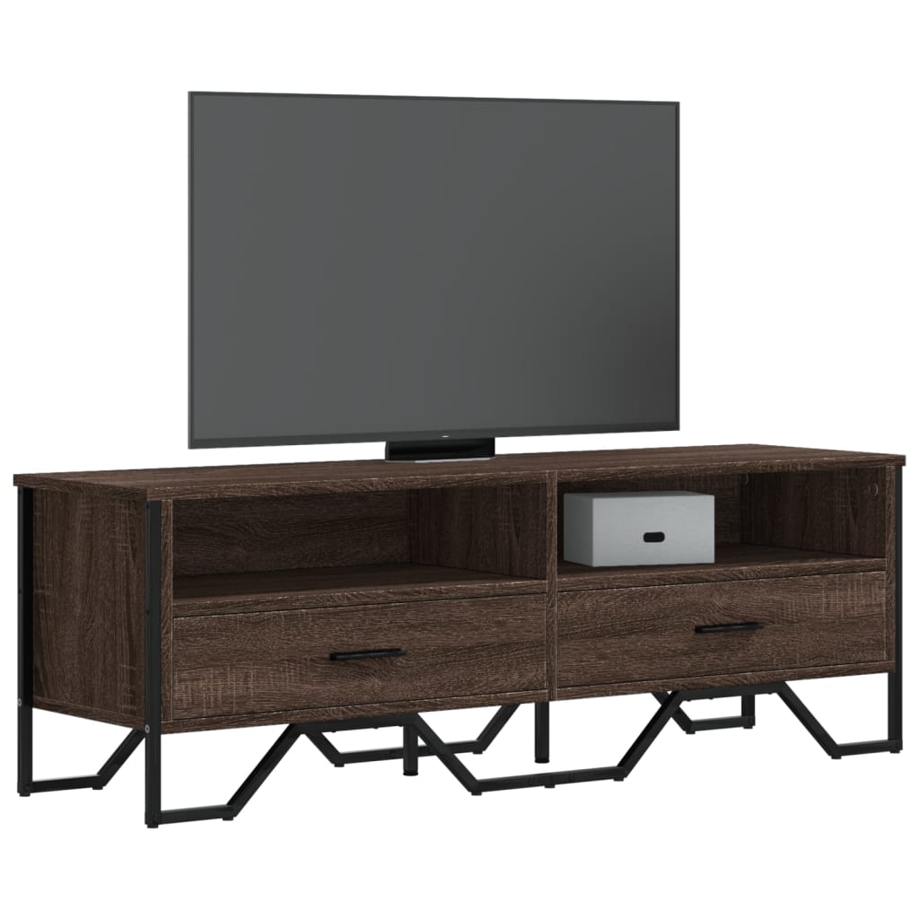 Tv Cabinet 122X34X41 Cm Engineered Wood