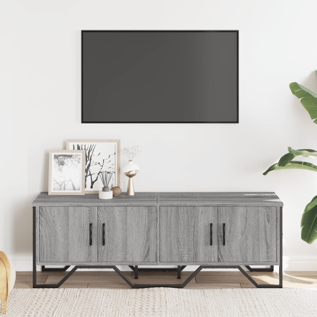 Tv Cabinet 122X34X41 Cm Engineered Wood