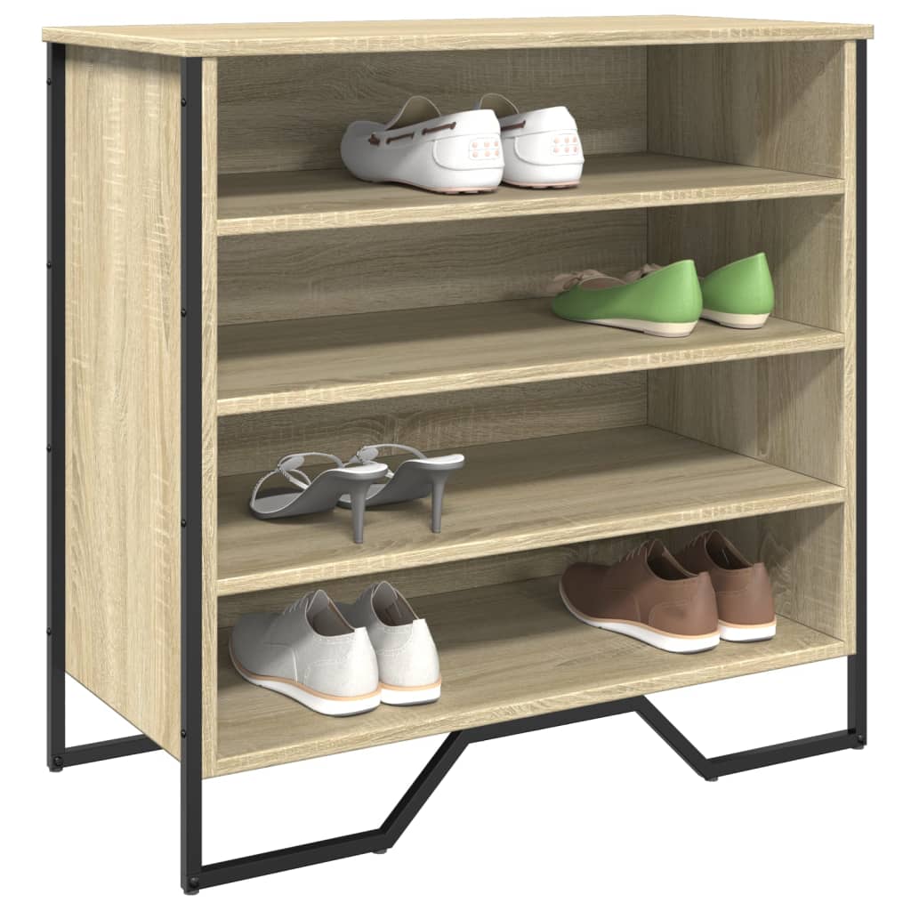 Shoe Cabinet 80X38X78 Cm Engineered Wood