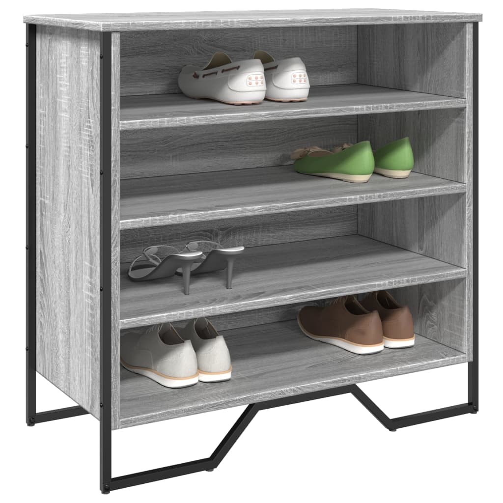 Shoe Cabinet 80X38X78 Cm Engineered Wood