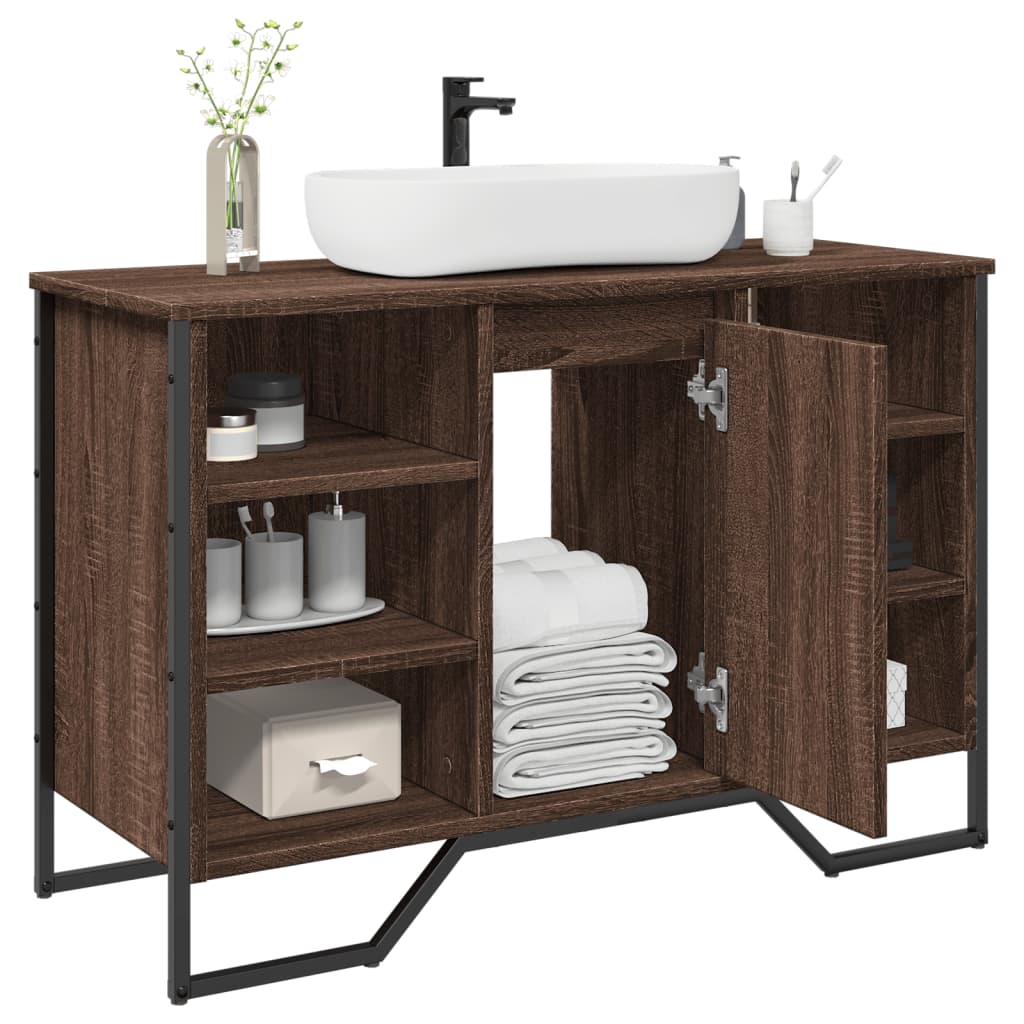 Bathroom Sink Cabinet 91X35X60 Cm Engineered Wood