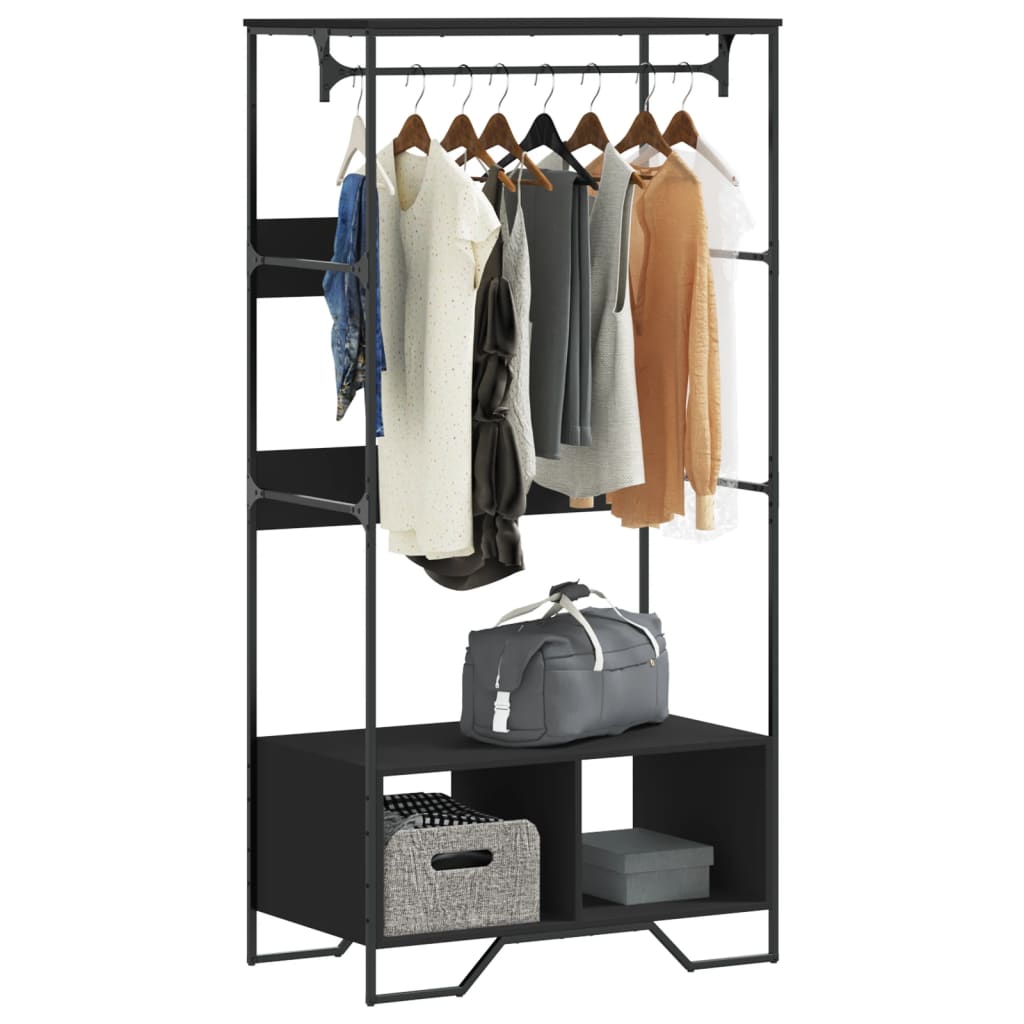 Wardrobe 90X50X180 Cm Engineered Wood