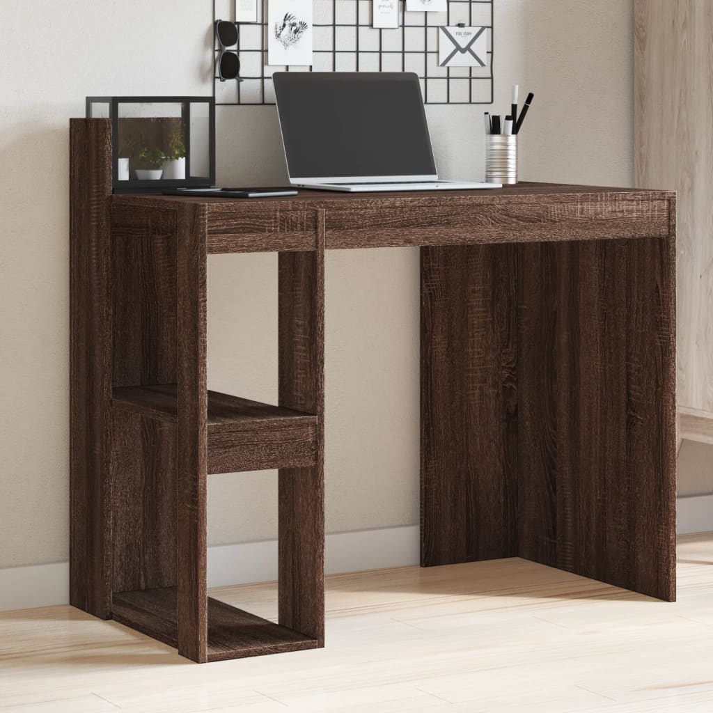 Office Desk 103.5X56.5X94 Cm Engineered Wood