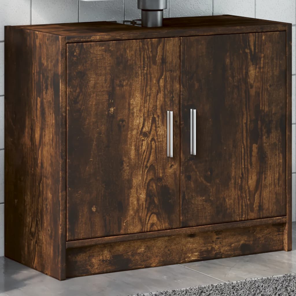 Sink Cabinet 63X29X55 Cm Engineered Wood
