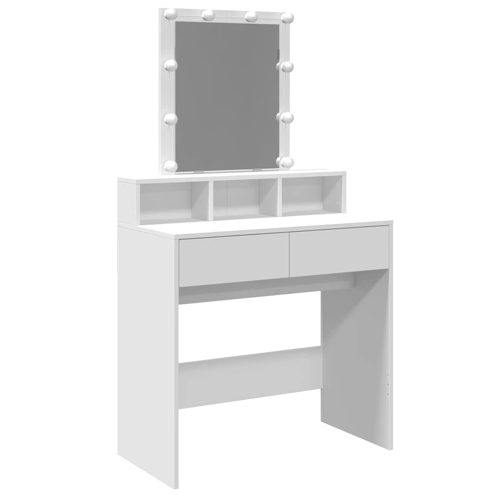 Dressing Table With Led 80X41X144.5 Cm