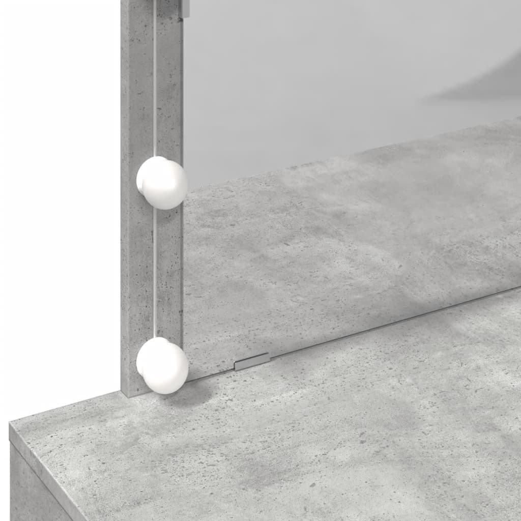 Dressing Table With Led 100X40X120 Cm