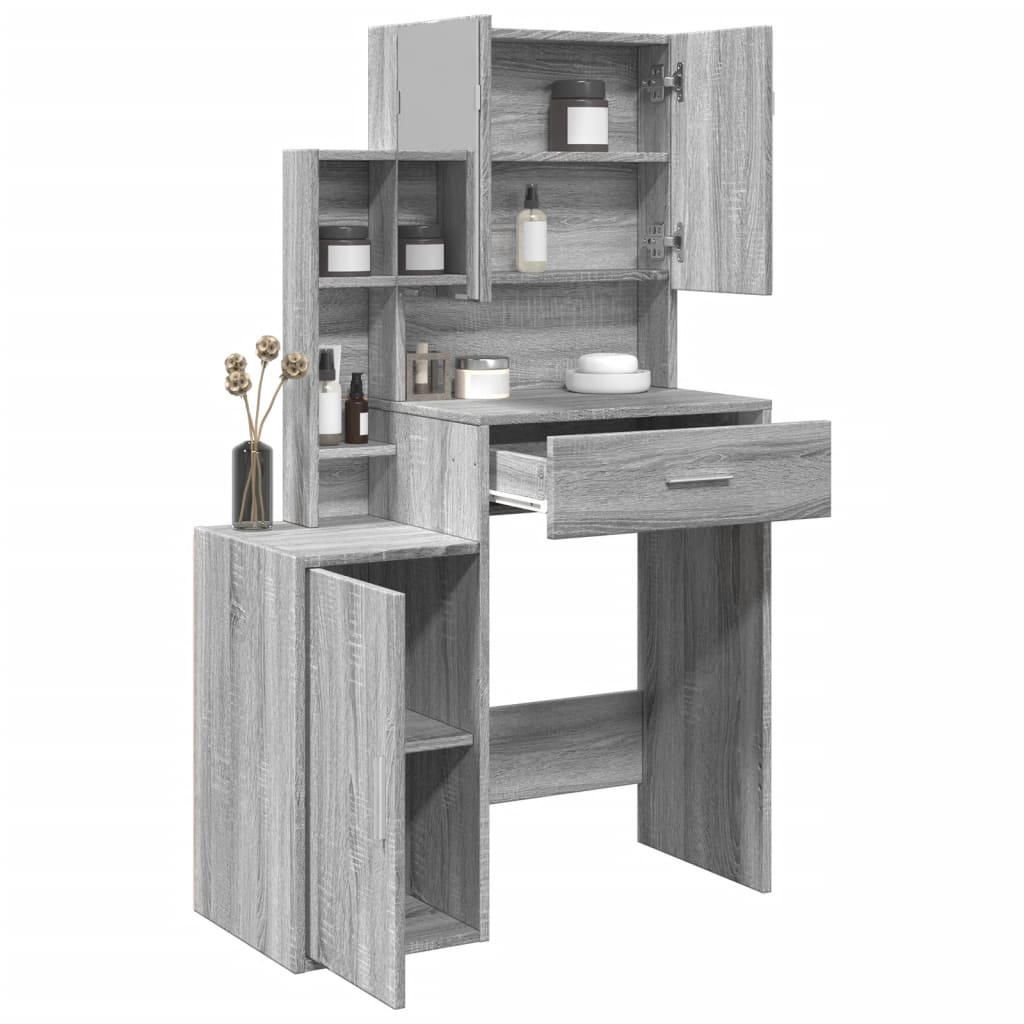 Dressing Table With Cabinet 80X35X132 Cm