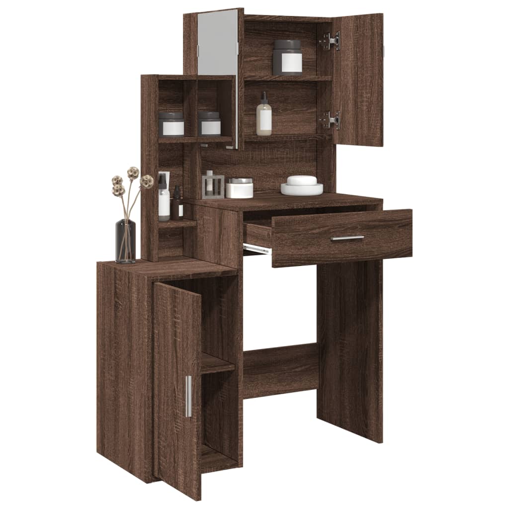 Dressing Table With Cabinet 80X35X132 Cm