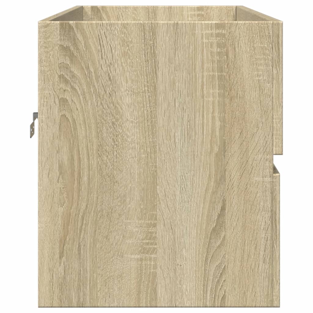 Sink Cabinet Sonoma Oak 90X38.5X45 Cm Engineered Wood