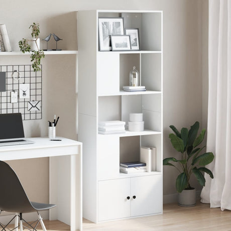 Bookcase 70X36X189 Cm Engineered Wood