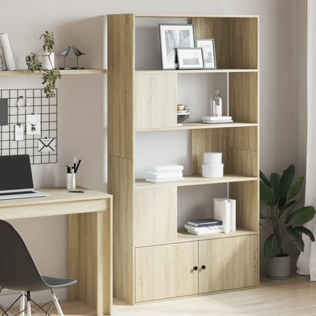 Bookcase 70X36X189 Cm Engineered Wood