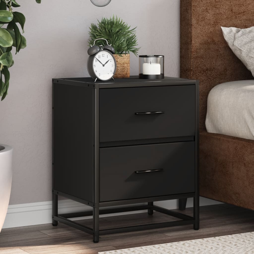 Bedside Cabinet 40X31X50 Cm Engineered Wood