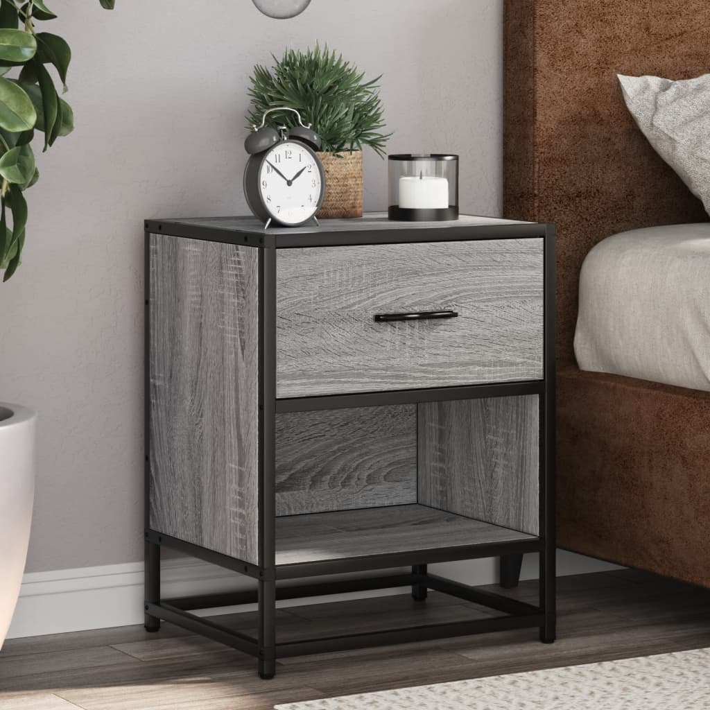 Bedside Cabinets 2 Pcs 40X31X50 Cm Engineered Wood