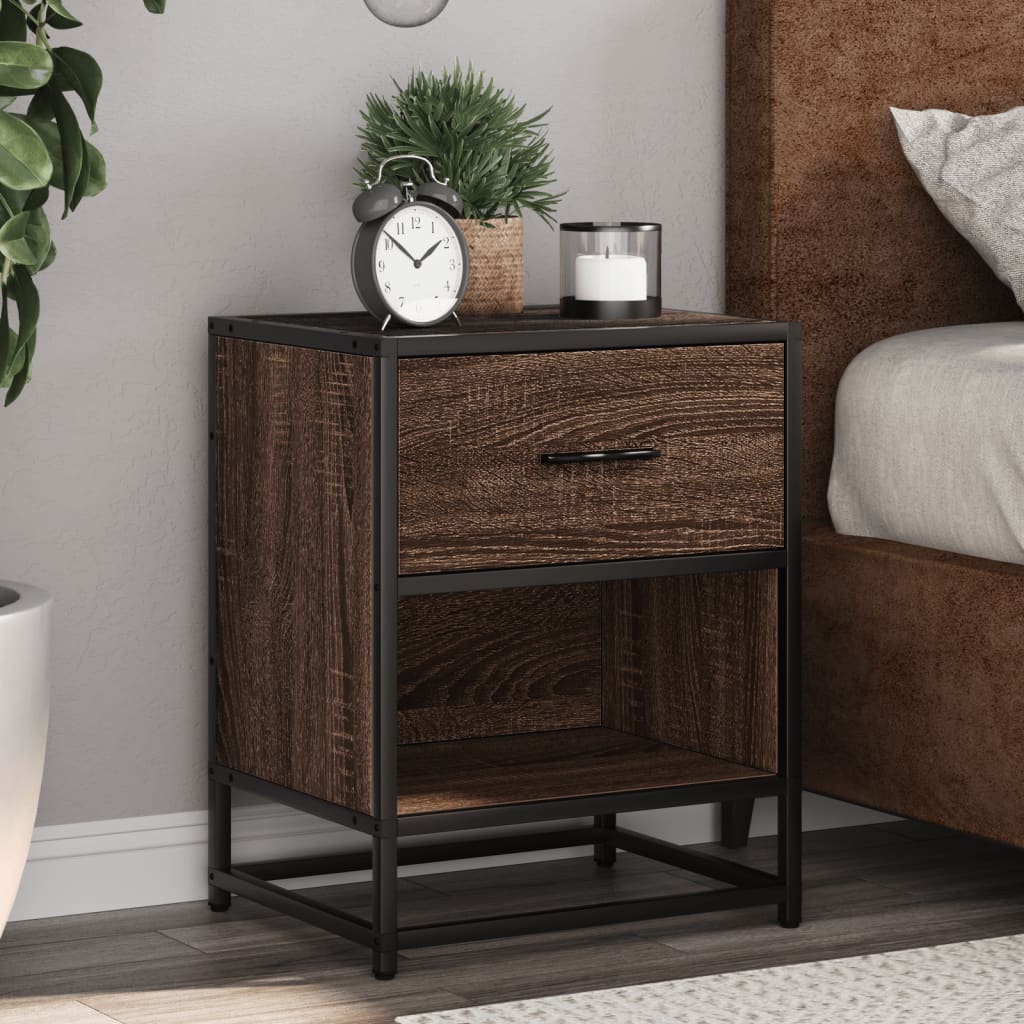 Bedside Cabinets 2 Pcs 40X31X50 Cm Engineered Wood