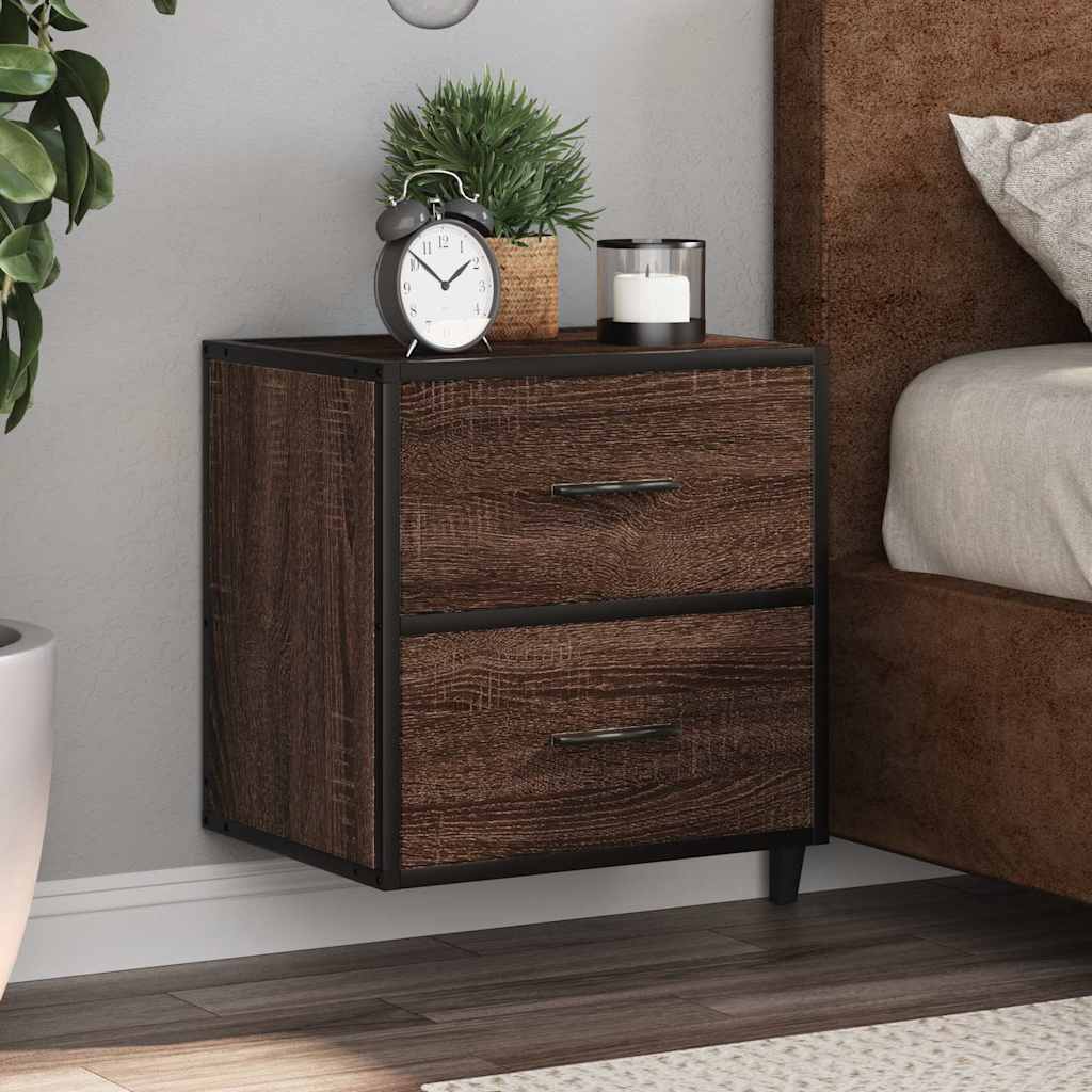 Wall-Mounted Bedside Cabinets 2 Pcs 40X31X39.5 Cm