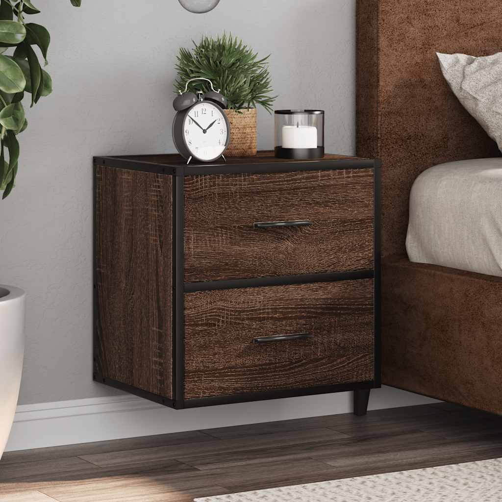 Wall-Mounted Bedside Cabinets 2 Pcs 40X31X39.5 Cm