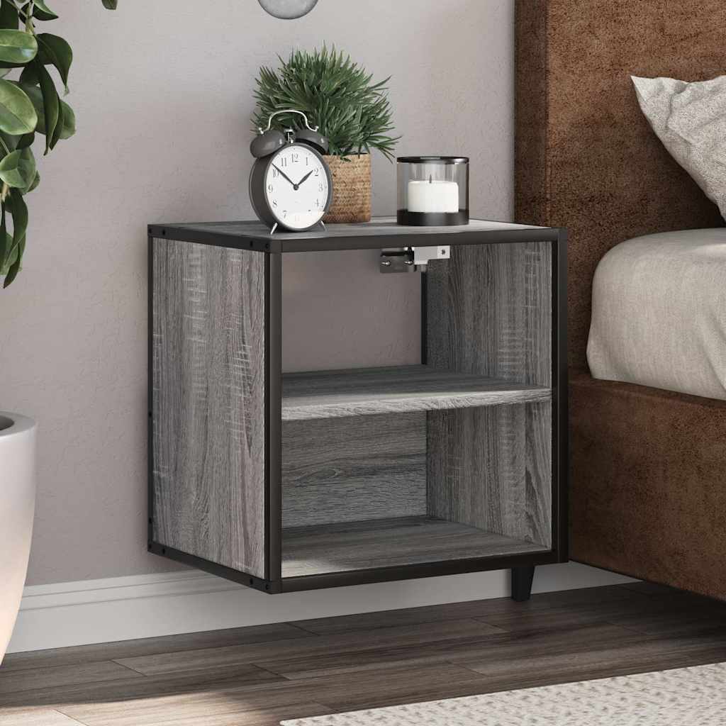 Wall-Mounted Bedside Cabinet 40X31X39.5 Cm