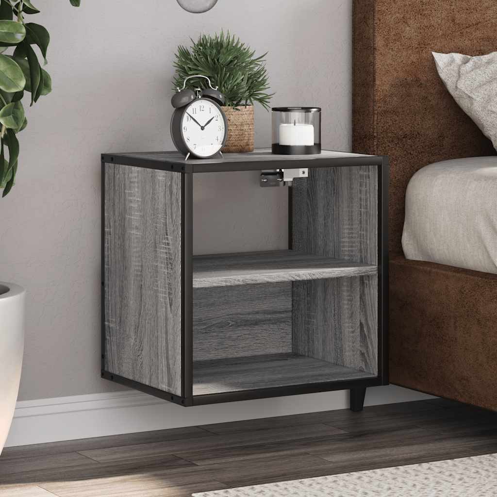 Wall-Mounted Bedside Cabinet 40X31X39.5 Cm
