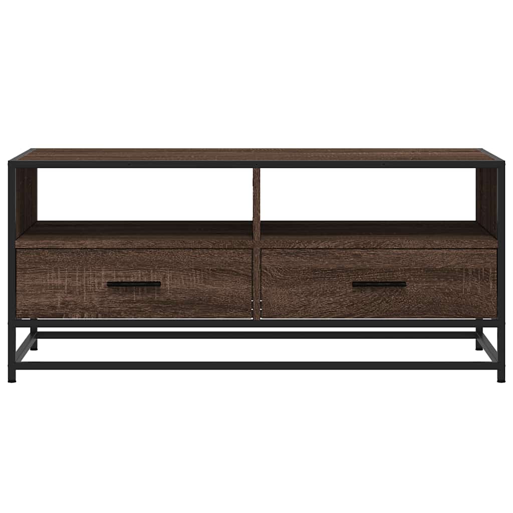 Coffee Table 100X50X45 Cm Engineered Wood And Metal