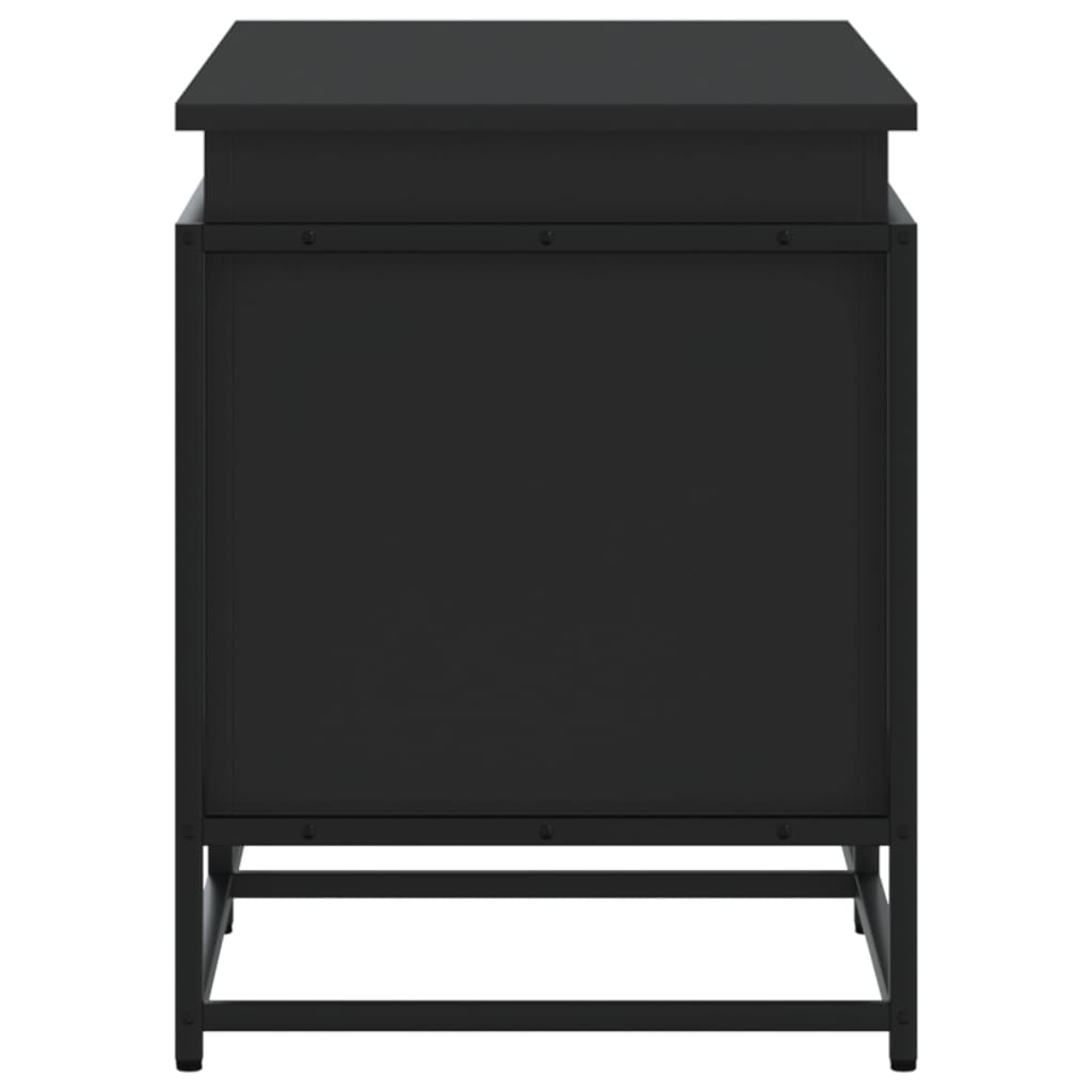 Storage Box With Lid Engineered Wood