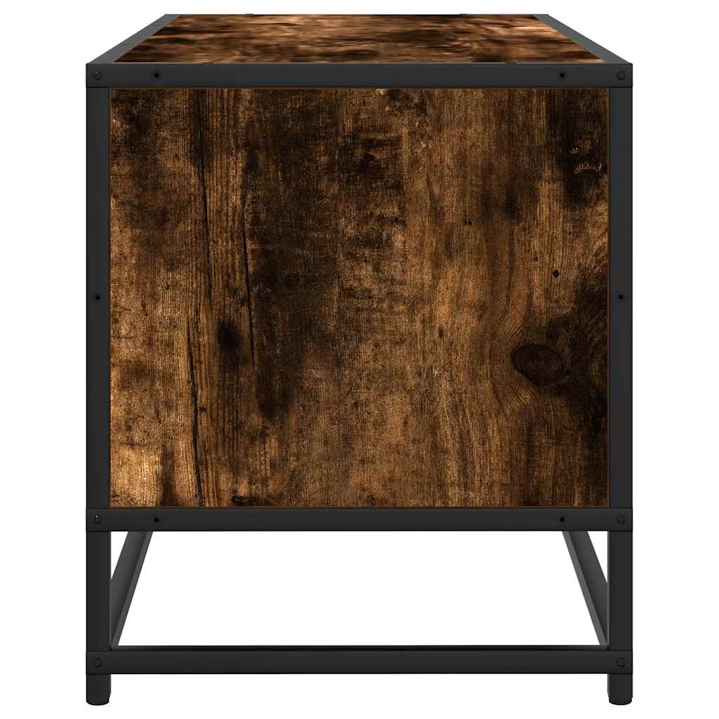 Tv Cabinet 80X34.5X40 Cm Engineered Wood And Metal