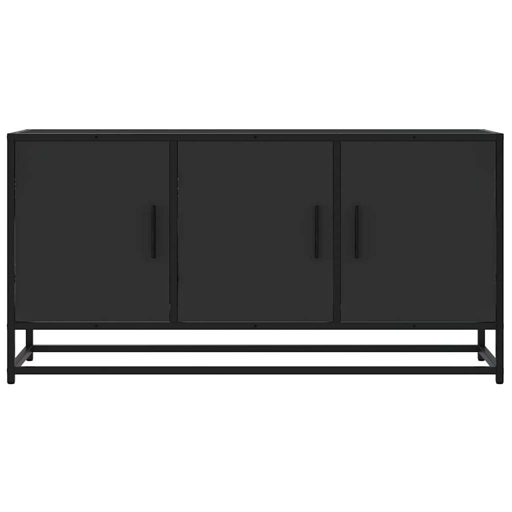 Tv Cabinet 100X35X50 Cm Engineered Wood And Metal