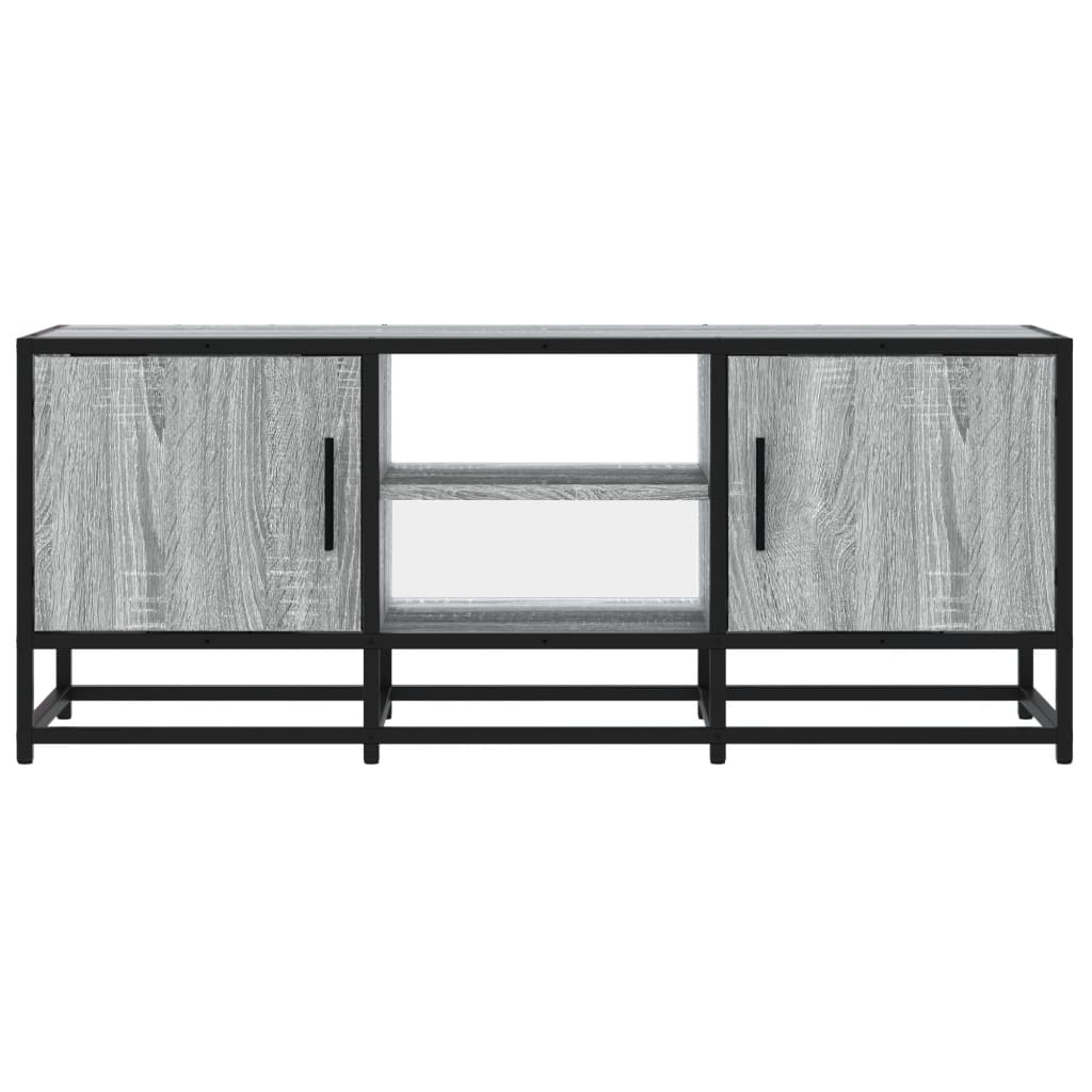 Tv Cabinet 100X35X41 Cm Engineered Wood And Metal