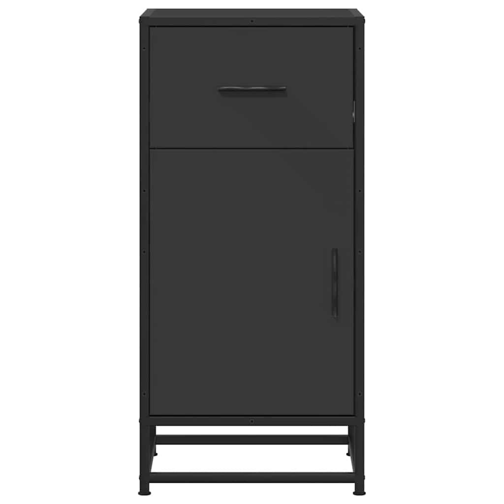 Sideboard 35.5X35X76 Cm Engineered Wood And Metal