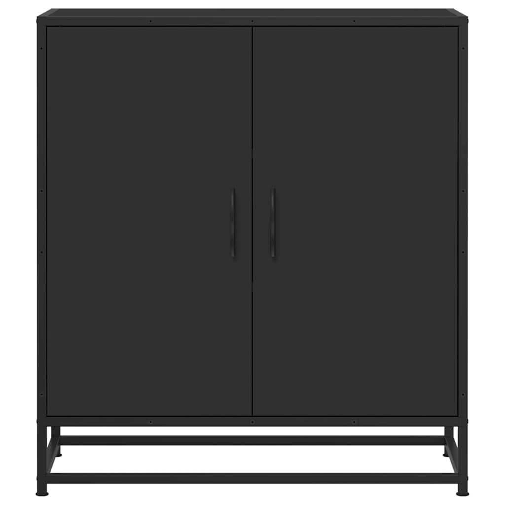 Sideboard 68X35X76 Cm Engineered Wood And Metal