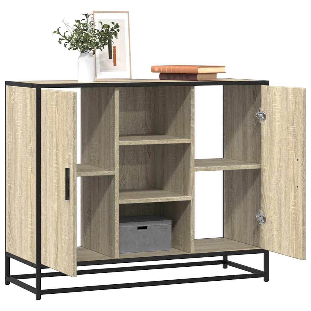 Sideboard 92X35X76 Cm Engineered Wood