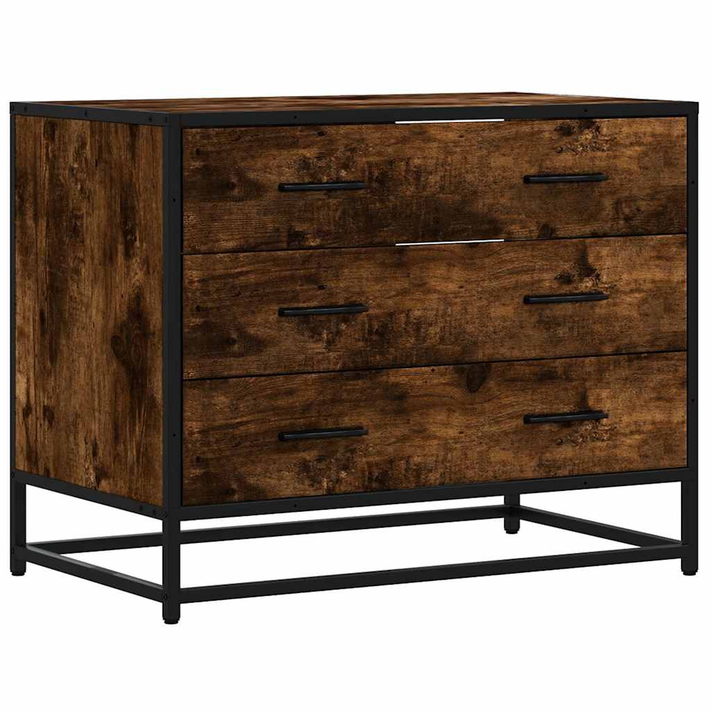 Drawer Cabinet 70X41X56 Cm Engineered Wood