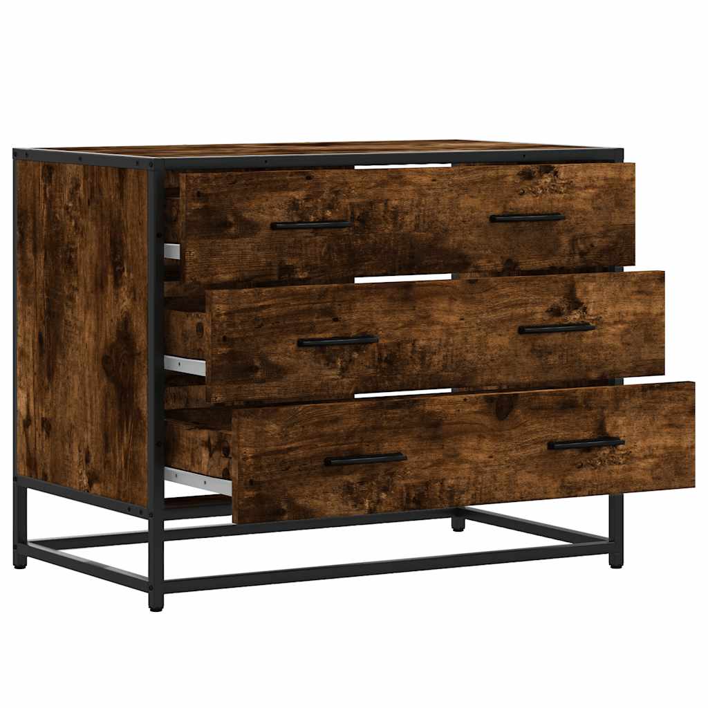 Drawer Cabinet 70X41X56 Cm Engineered Wood