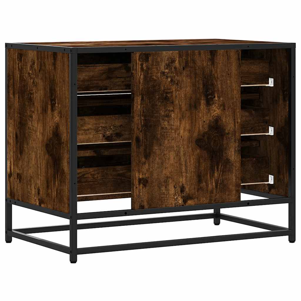 Drawer Cabinet 70X41X56 Cm Engineered Wood