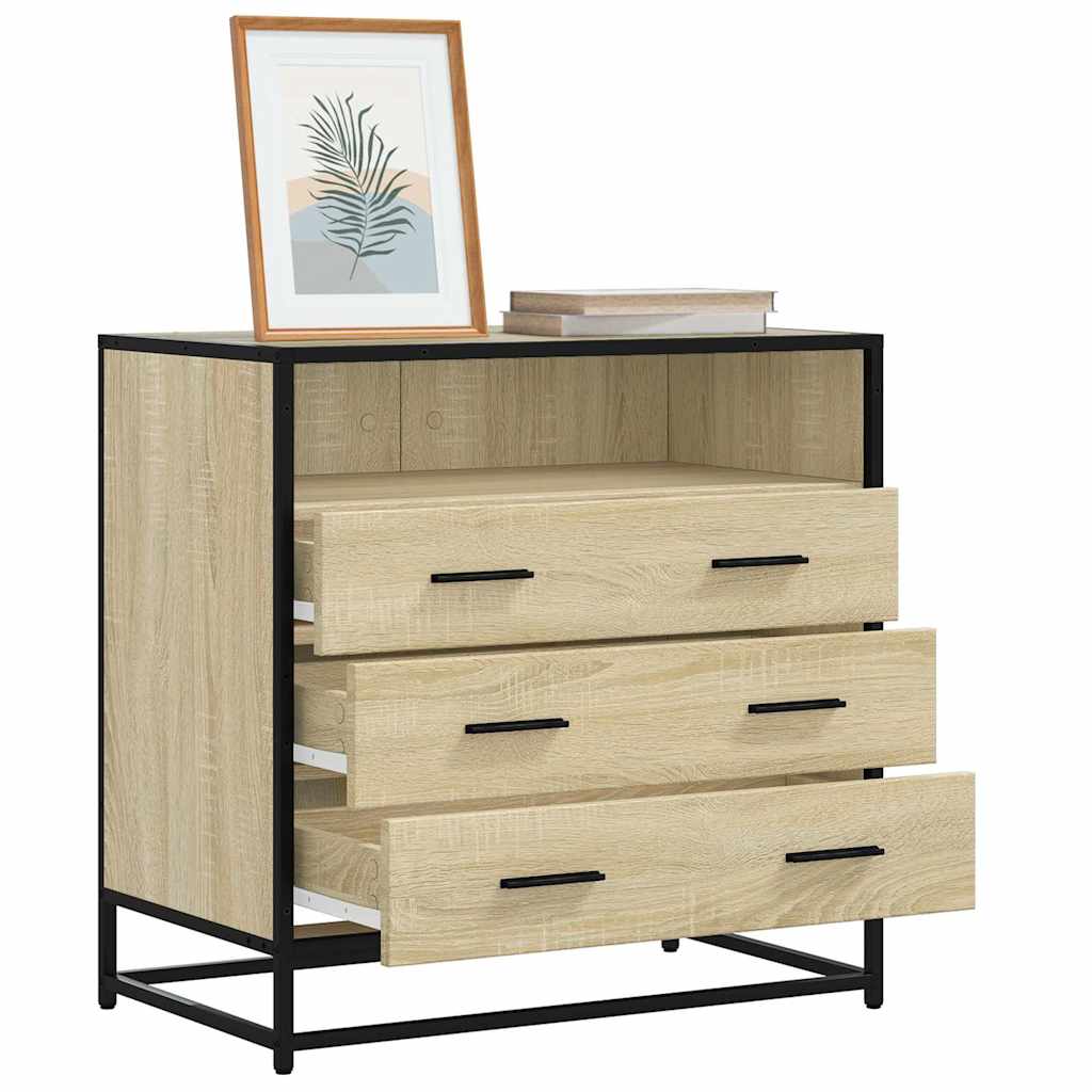 Drawer Cabinet 70X41X70 Cm Engineered Wood