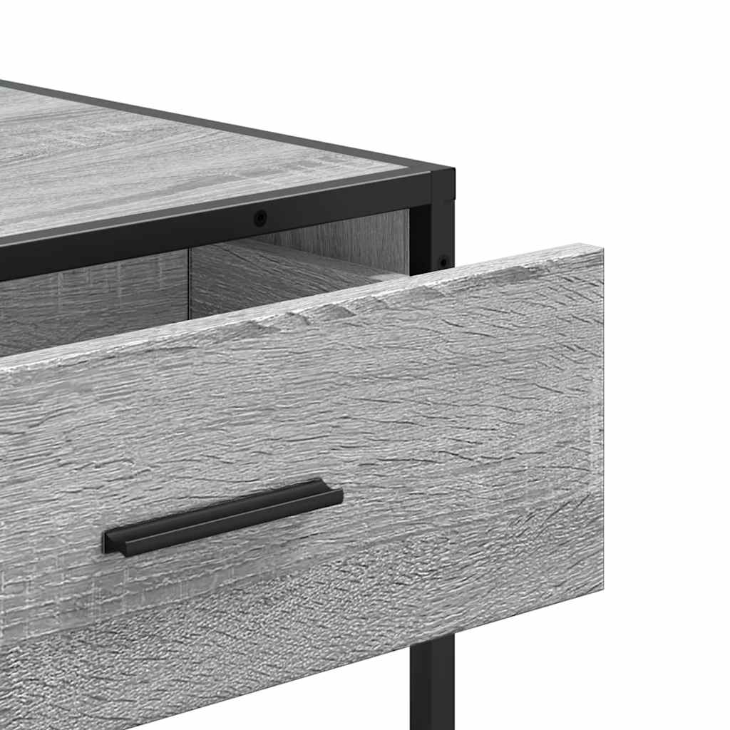 Console Table 90X35X80 Cm Engineered Wood