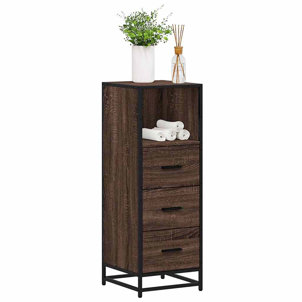 Bathroom Cabinet 35X37.5X100 Cm Engineered Wood
