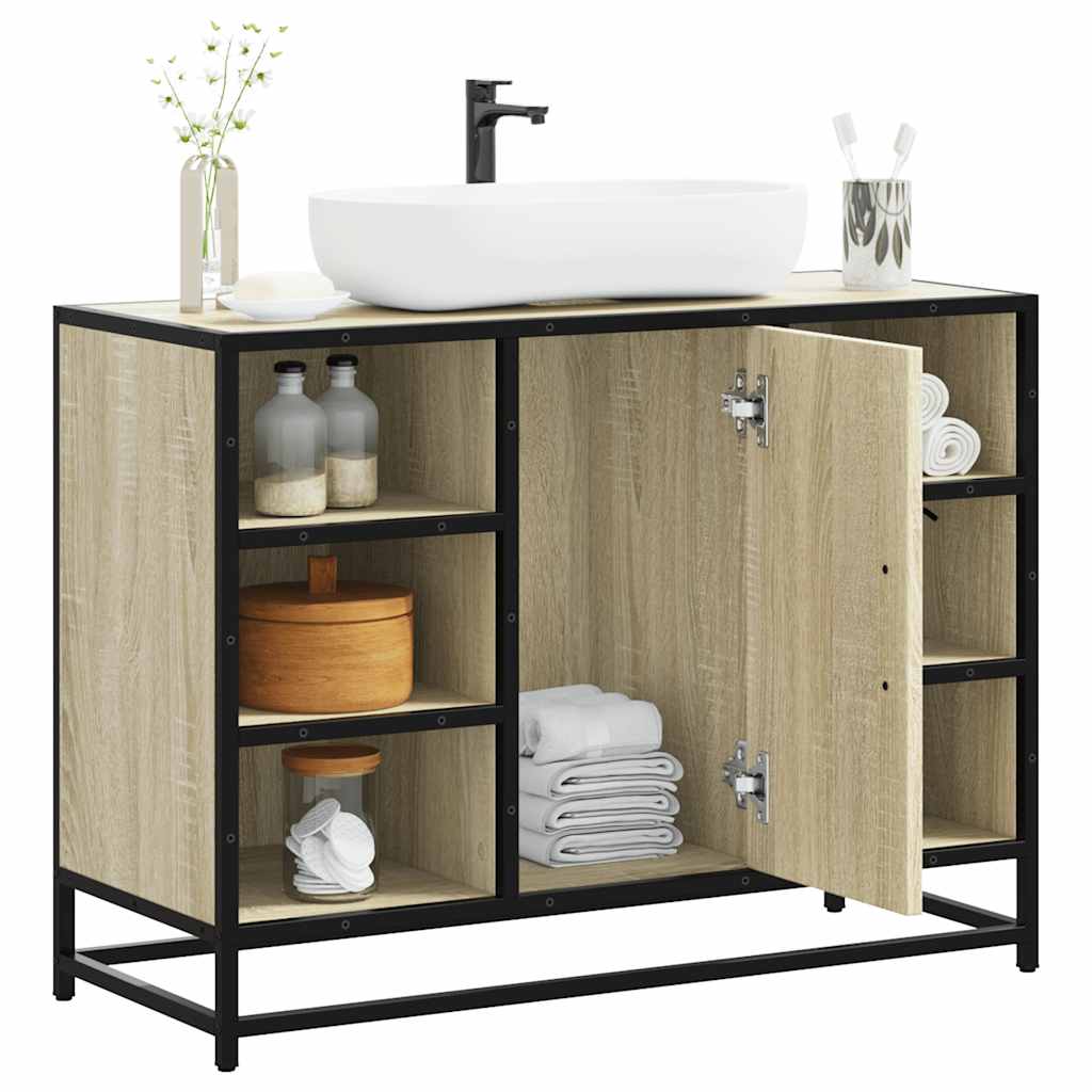 Bathroom Sink Cabinet 80X33X60 Cm Engineered Wood