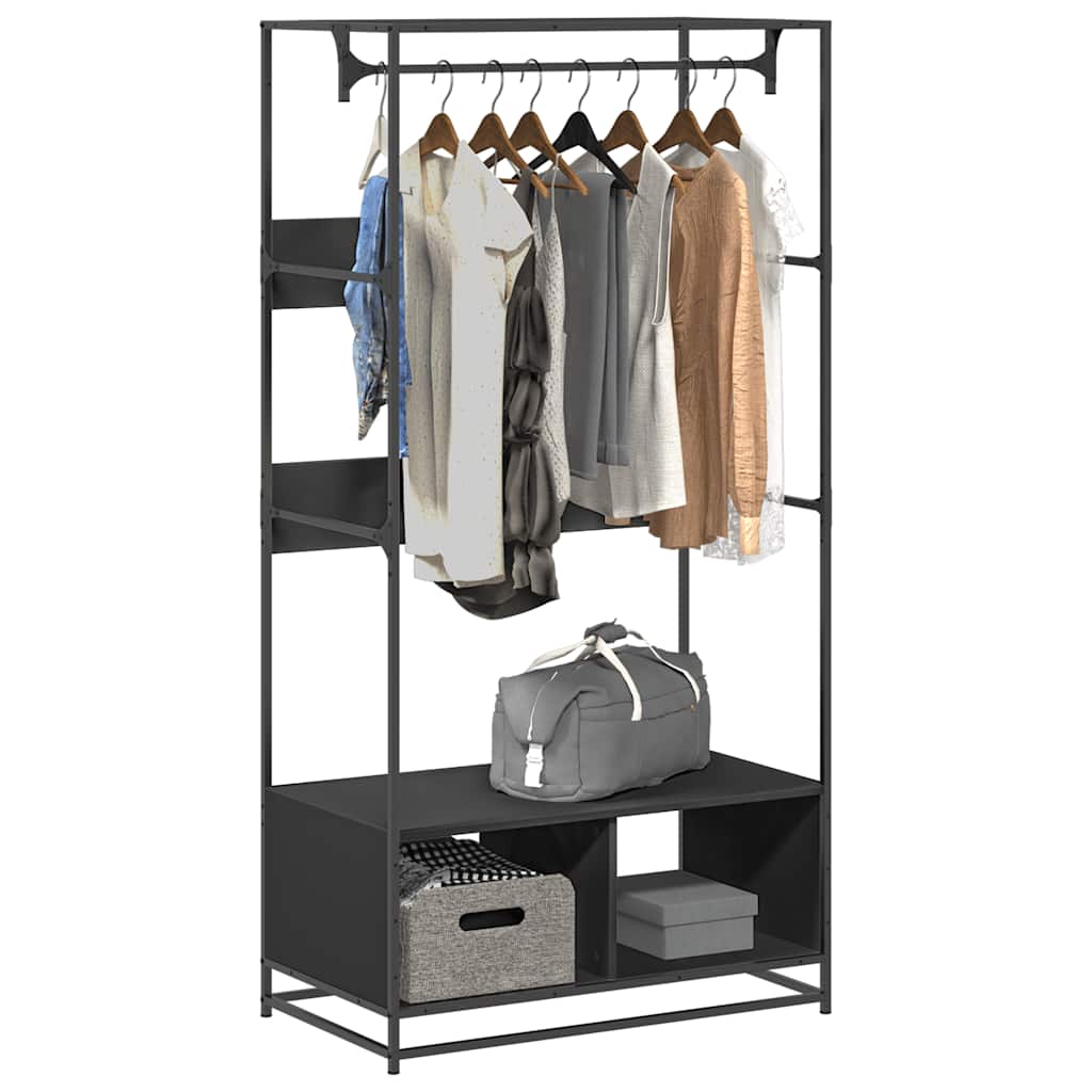 Wardrobe 90X50X180 Cm Engineered Wood