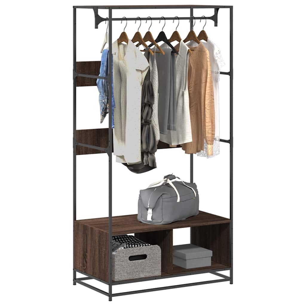 Wardrobe 90X50X180 Cm Engineered Wood